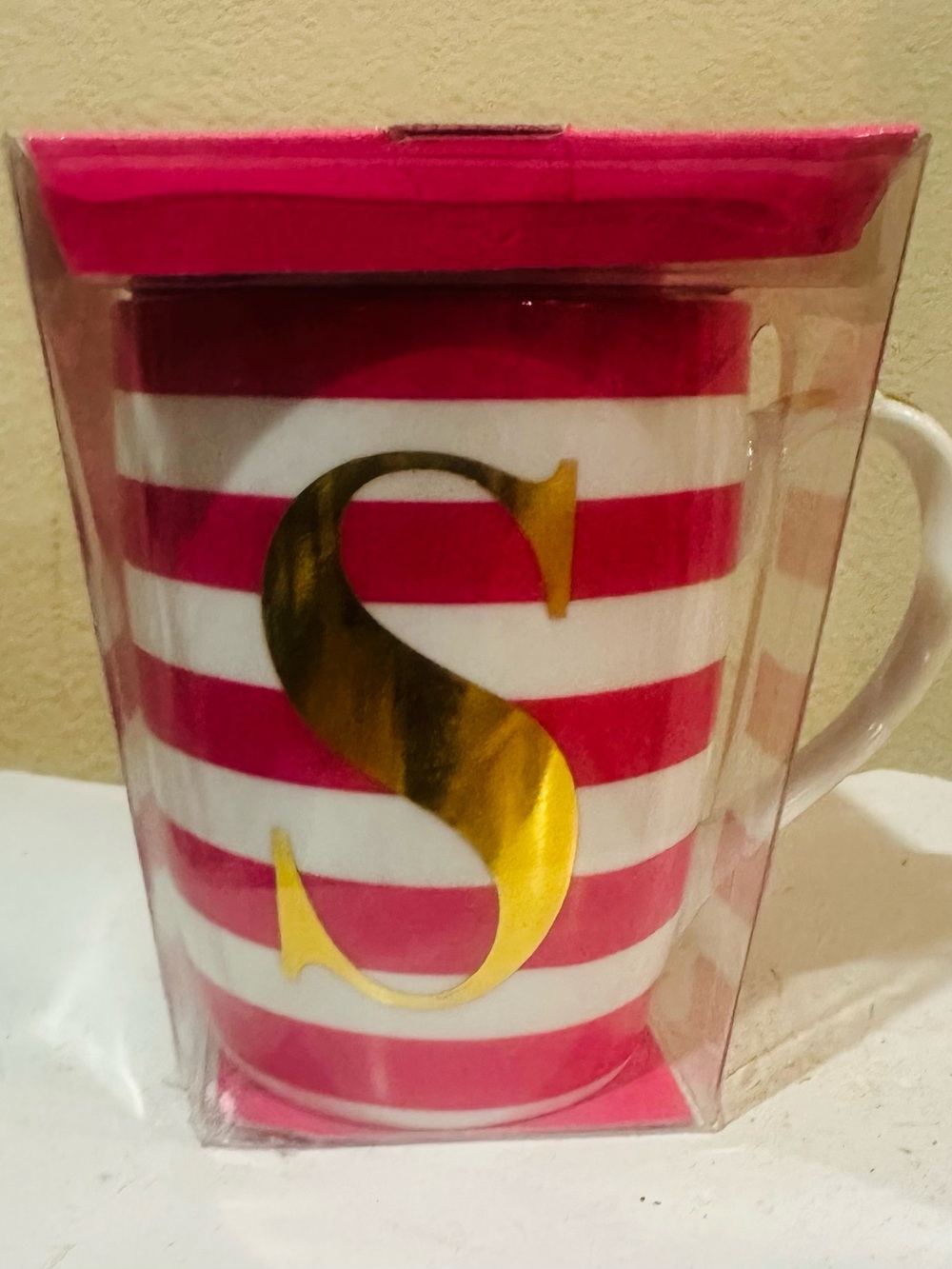 Monogram “S” coffee mug